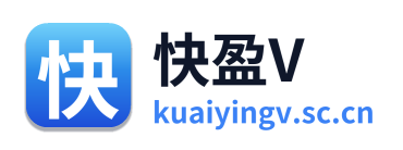 快盈V Logo